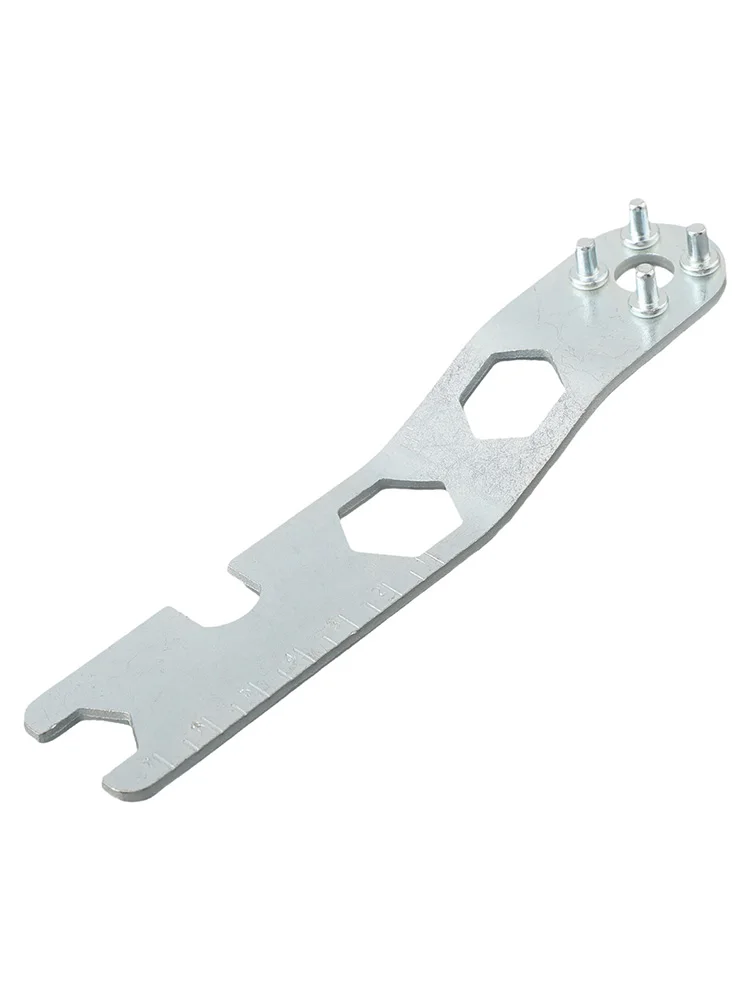 

Угловая шлифовальная машина с четырьмя ключами. Четыре когтя. Хорошая прочность и высокий крутящий момент. Примечание. Экономия времени и легко усилия.