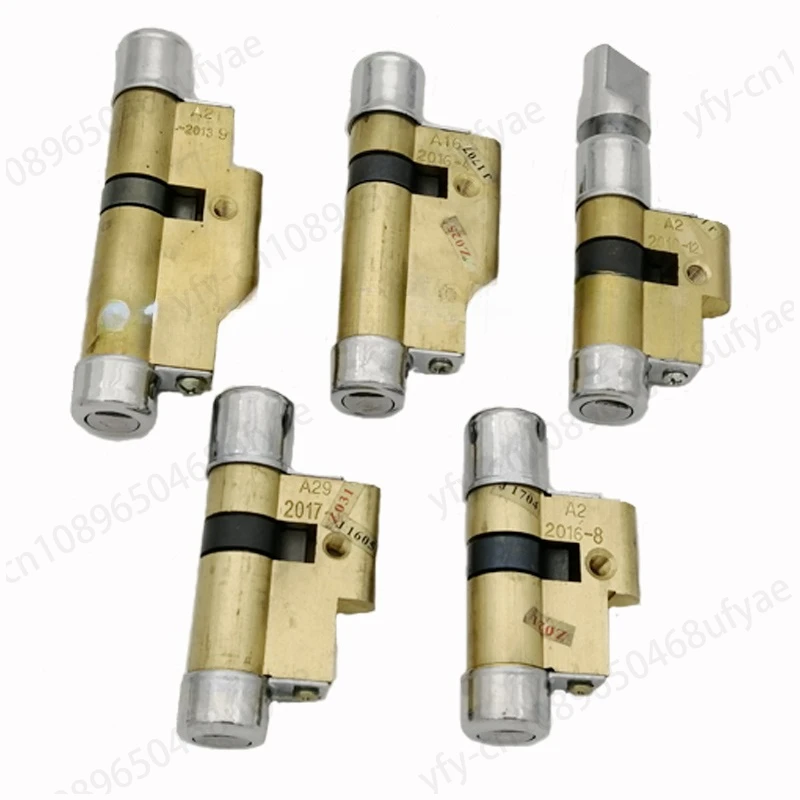 A13 type lock cylinder anti-theft door copper key crescent lock cylinder