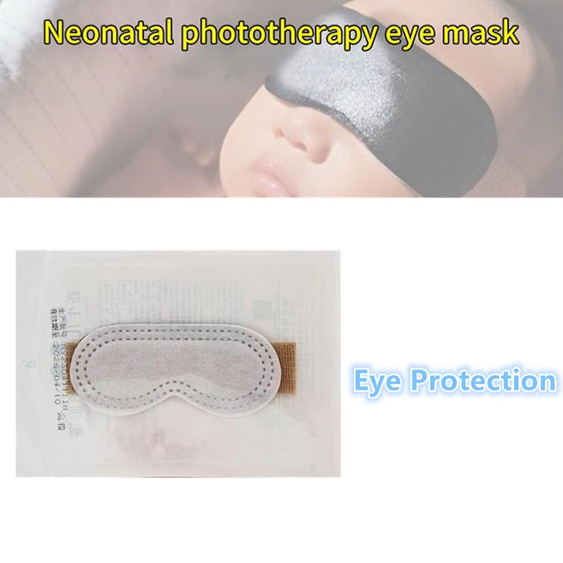 Newborn Phototherapy Protective Eye Mask Baby Anti-Blue Light Eye Cover Sunproof Eye Cover Phototherapy Blue Light Baby Masks