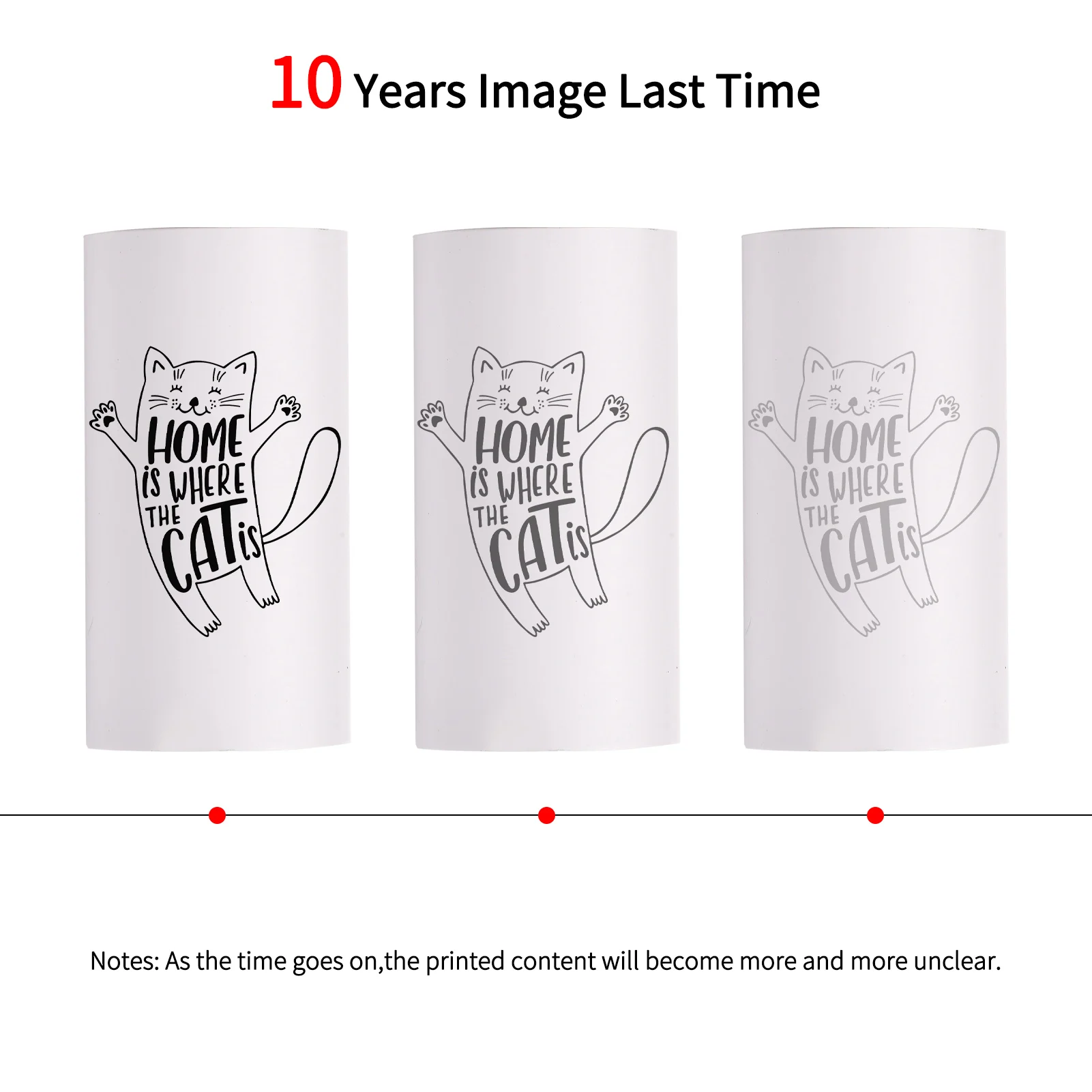 5 Rolls 57x30mm Self-Adhesive Direct Thermal Paper White Printable Sticker Paper BPA-Free Waterproof Oil-proof Friction-proof