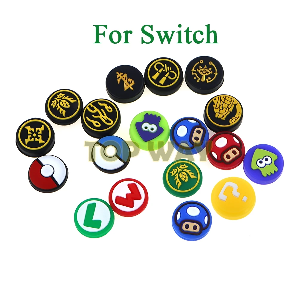 

200PCS Thumb Stick Grip Cap Joystick Cover For Nintend Switch Lite NS JoyCon Controller Thumbstick Case