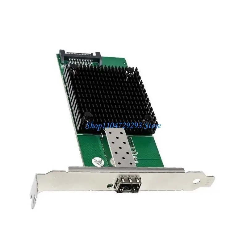 بطاقة شبكة Y2GD PCIE بسرعة 10 جيجابت NIC JL82599EN Chip، منفذ SFP+ فردي، PCIExpress