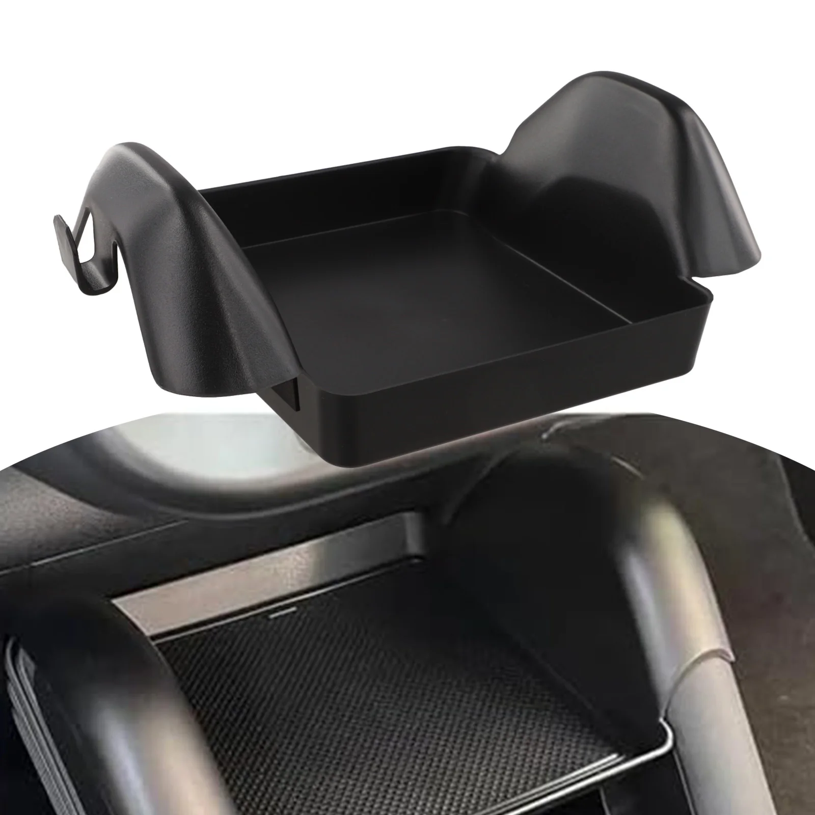 Car Central Control Storage Box For Mini For Cooper E SE J01 EV 2025 Organizer Tray Case Center Console Interior Accessories ABS