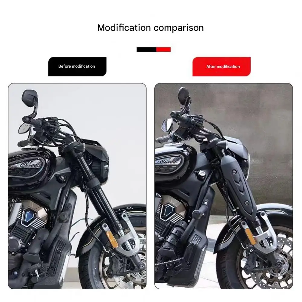 Suitable for Wuji VOGE CU625/525/250 front shock absorber cover, widened protective cover, decorative cover accessories