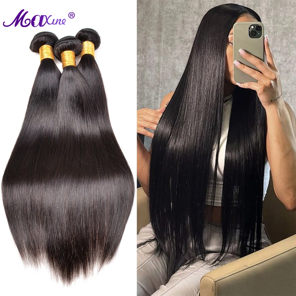 100% حزم من شعر طبيعي مفرود غير معالج البرازيلي ريمي الشعر البشري النسيج 1/3/4 حزمة صفقات ماكسين عذراء وصلات شعر