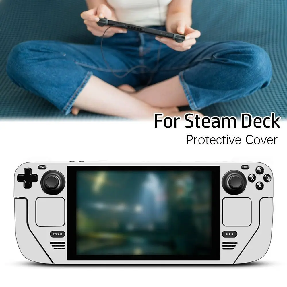 

Full Set Wrapping Cover Game Console Decor Decal Protective Cover Aesthetic Skin for Steam Deck For Steam Deck