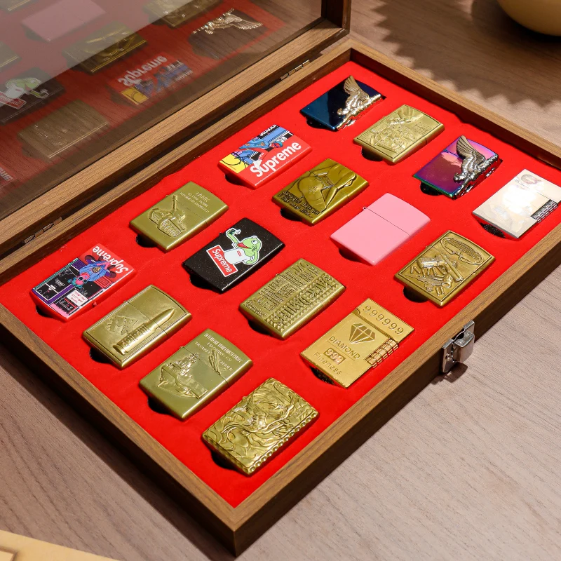 라이터 보관함, 방풍 디스플레이 랙, 수집 상자, 전시 디스플레이, 투명 방진 고급 정리 상자