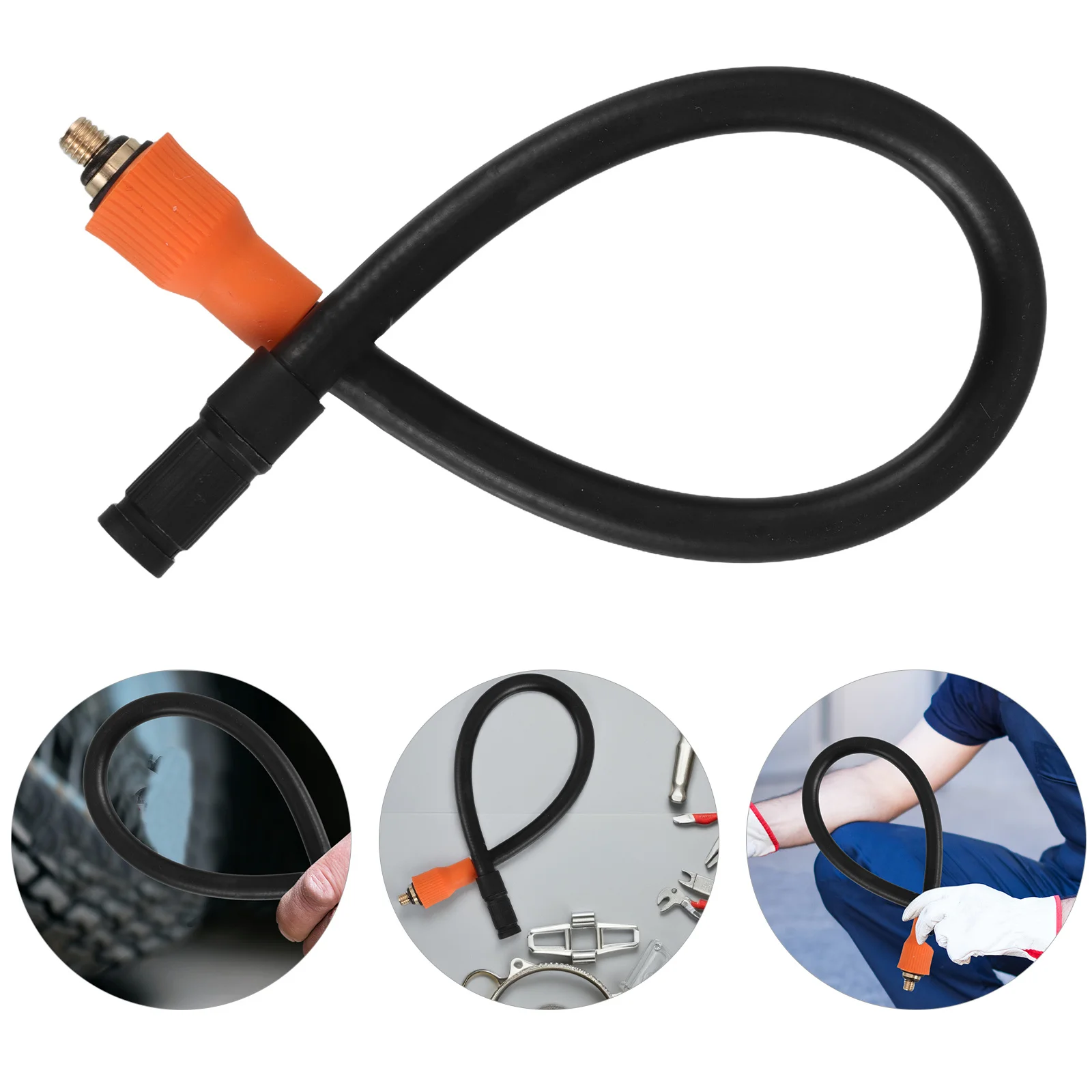 

Шланг для накачивания велосипедных шин M6, резьбовое соединение, термостойкий рукав, прочный мотоцикл высокого давления, электрическая автомобильная шина