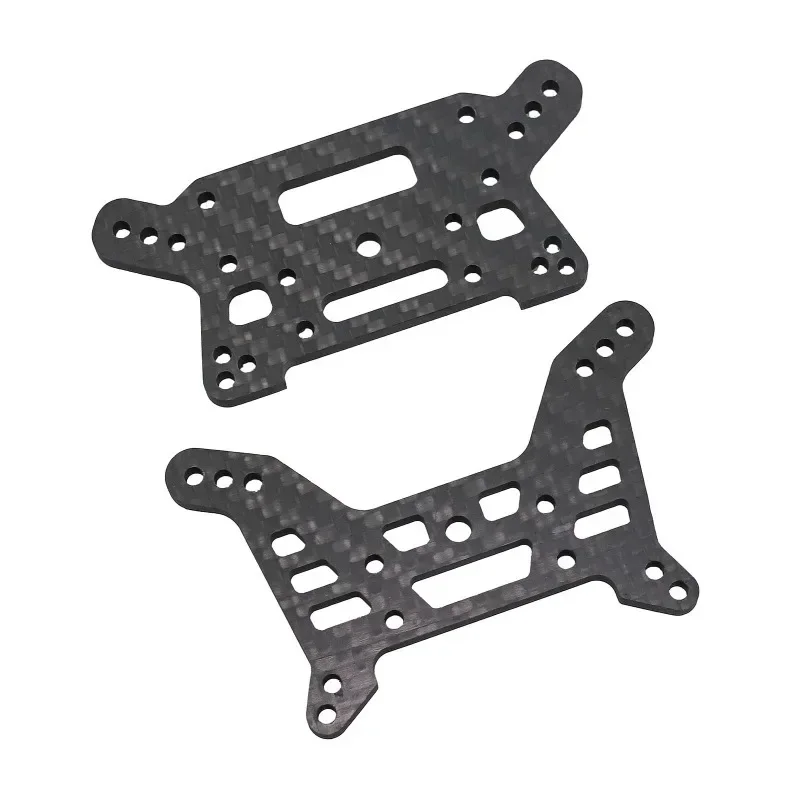 FOR MJX 1/7 7303 RC Car Metal Upgrade Front Rear Shock Absorber Mount Butterfly Brace Spare Parts​