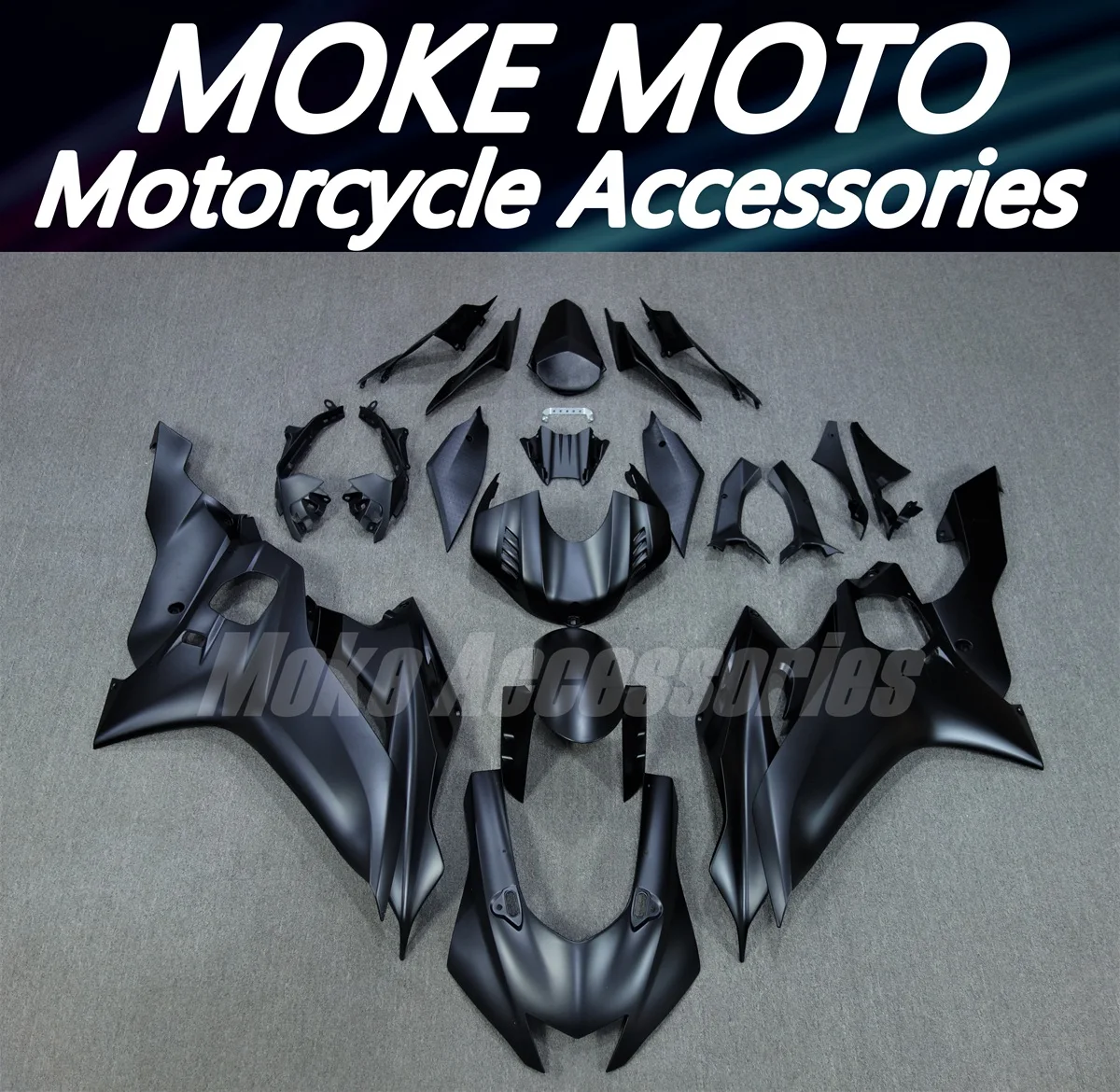 

Fairings Kit Fit For Yzf R6 2017 2018 2019 2020 2021 2022 2023 Bodywork Set High Quality Abs Injection New Matte Black