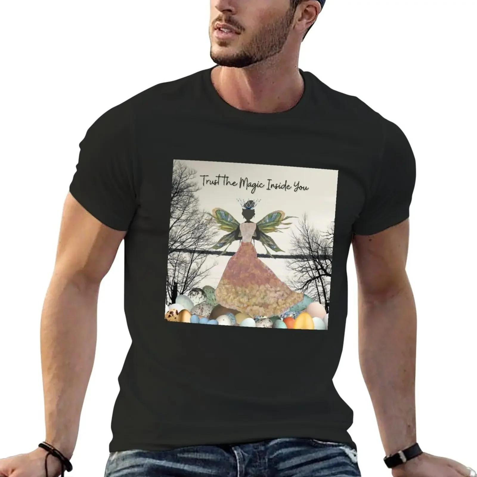 Trust the Magic Inside You -Dolled Up Hippie T-Shirt cute tops plus size tops workout shirts for men