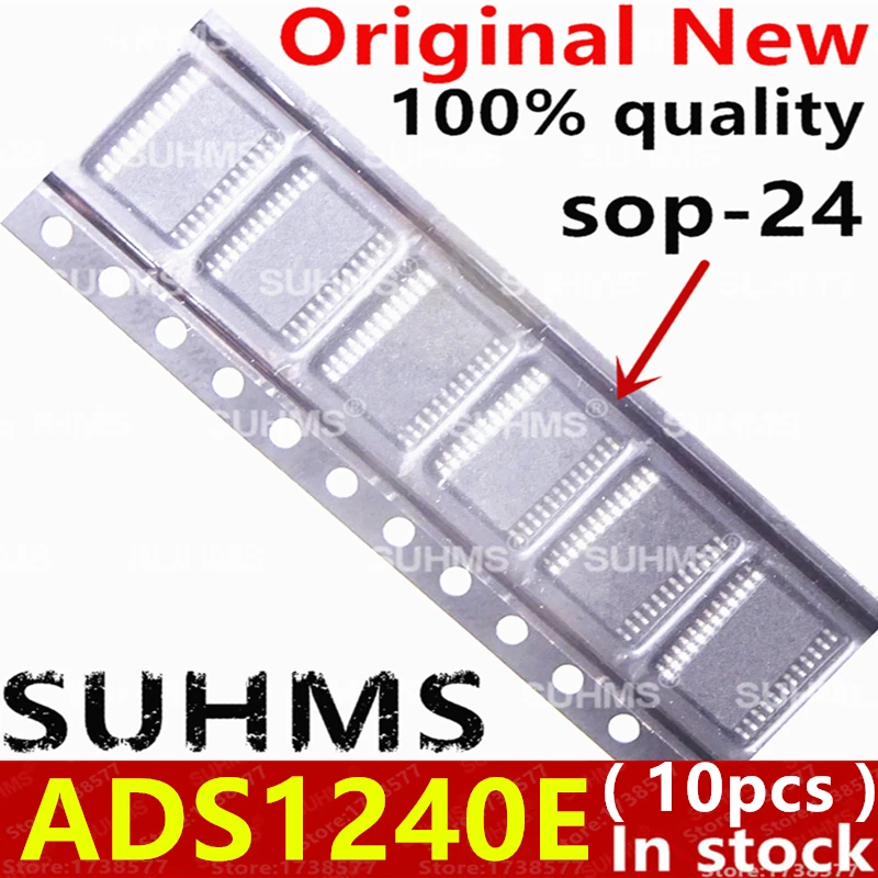 (10piece)100% New ADS1240E ADS1240 SSOP24 Chipset