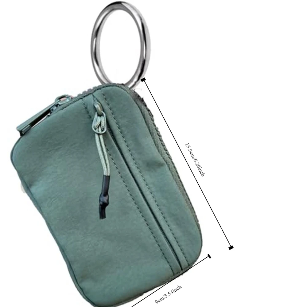 New Waterproof Iris' Wallet Nylon Keychain Wallet Money Coin Purse Credit Card Holoder Women