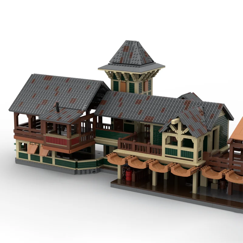 Art And Craft Jungle - 6346 peças MOC Disney Jungle Cruise
