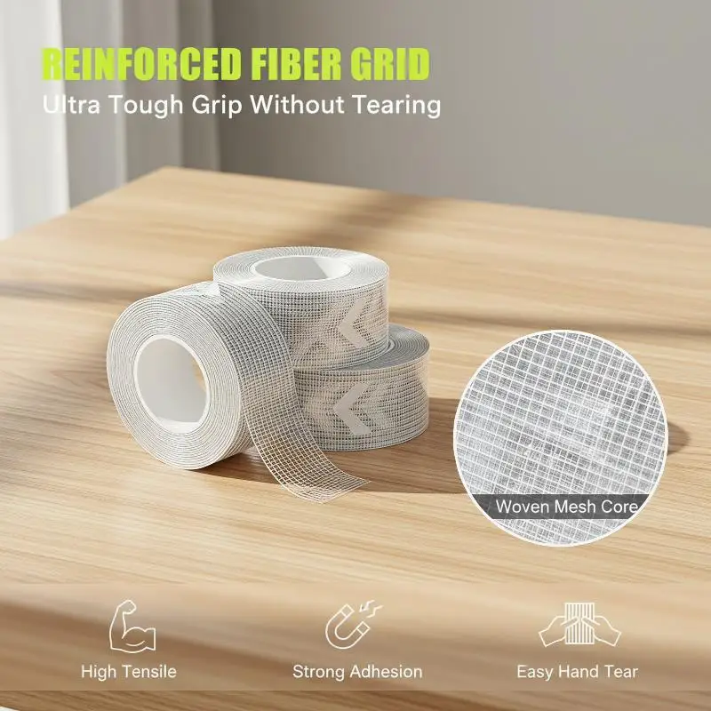 Nano Tape 1m Reusable Non-Residue Adhesive Tape for School Science Projects Wall Mounting Home Storage
