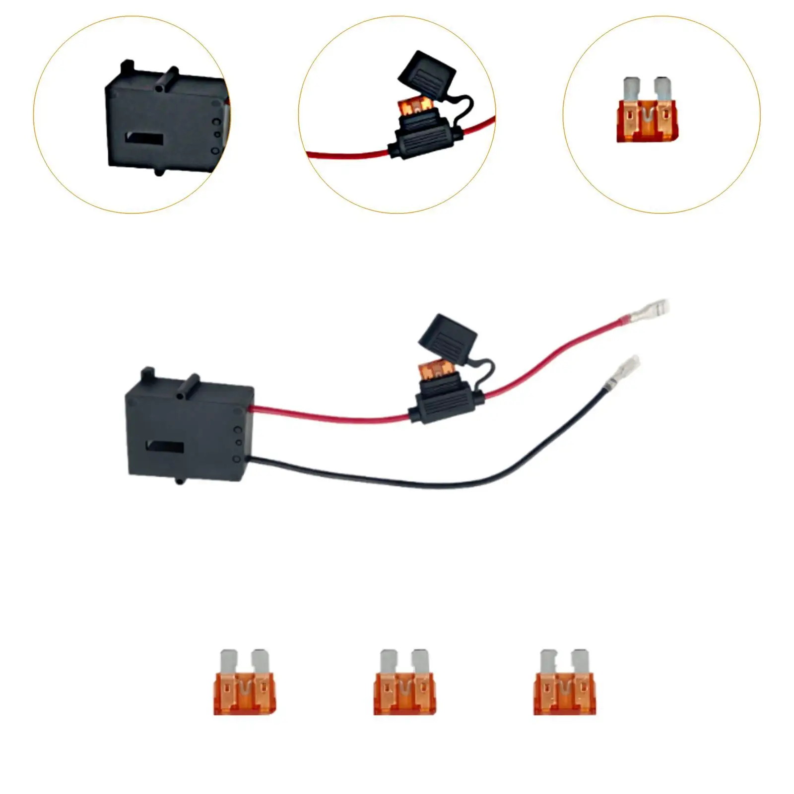

Wire Harness Socket Adapter Wiring Waterproof Multipurpose Stable Wiring Seat for Loudspeakers Monitors Air Conditioners
