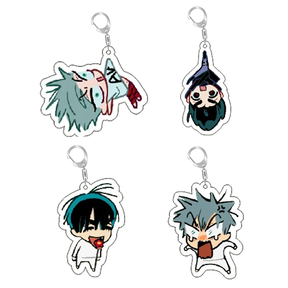 Popular anime alienígena palco chibis chaveiros para mulheres acessórios saco luka ivan até mizi hyuna sua chaveiros jóias fãs presentes