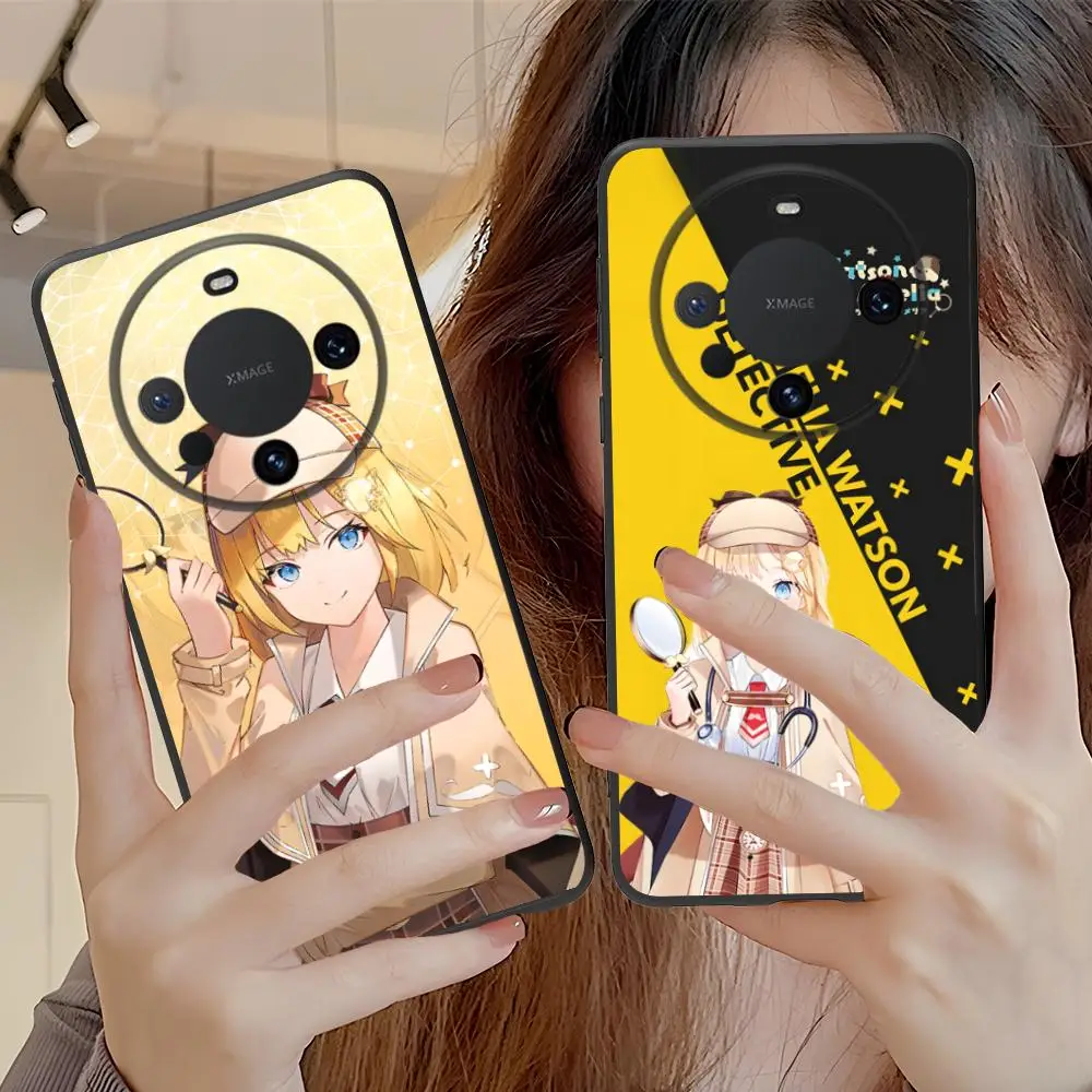 حافظة لهاتف هواوي ميت 60 50 40 30 20 10 برو بلس لايت E 5G طباعة ملونة واقية فاخرة جدًا