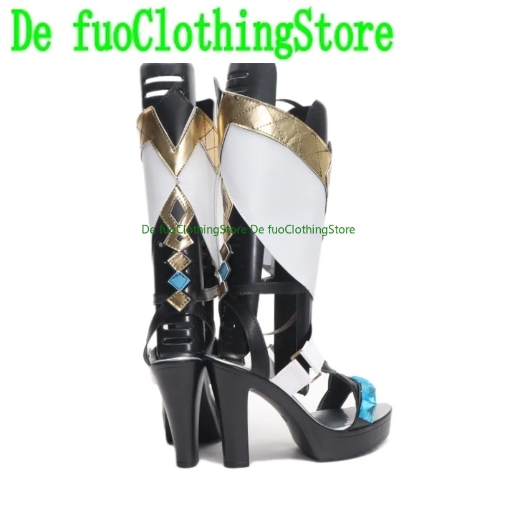 DefuoClothing Genshin Impact Xilonen Buty do Cosplayu, Buty z Motywem Postaci, Akcesoria do Kostiumów na Halloween, Karnawał i Imprezy
