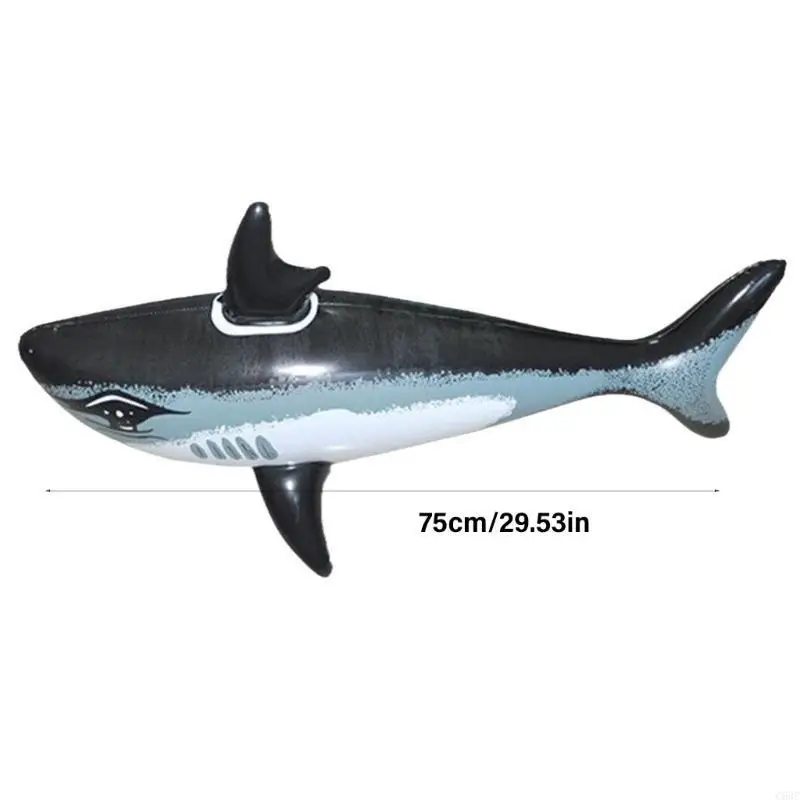 C63C 2PCS Fish Fish Pool Float Float Toy cho trẻ bơi Đồ chơi nước