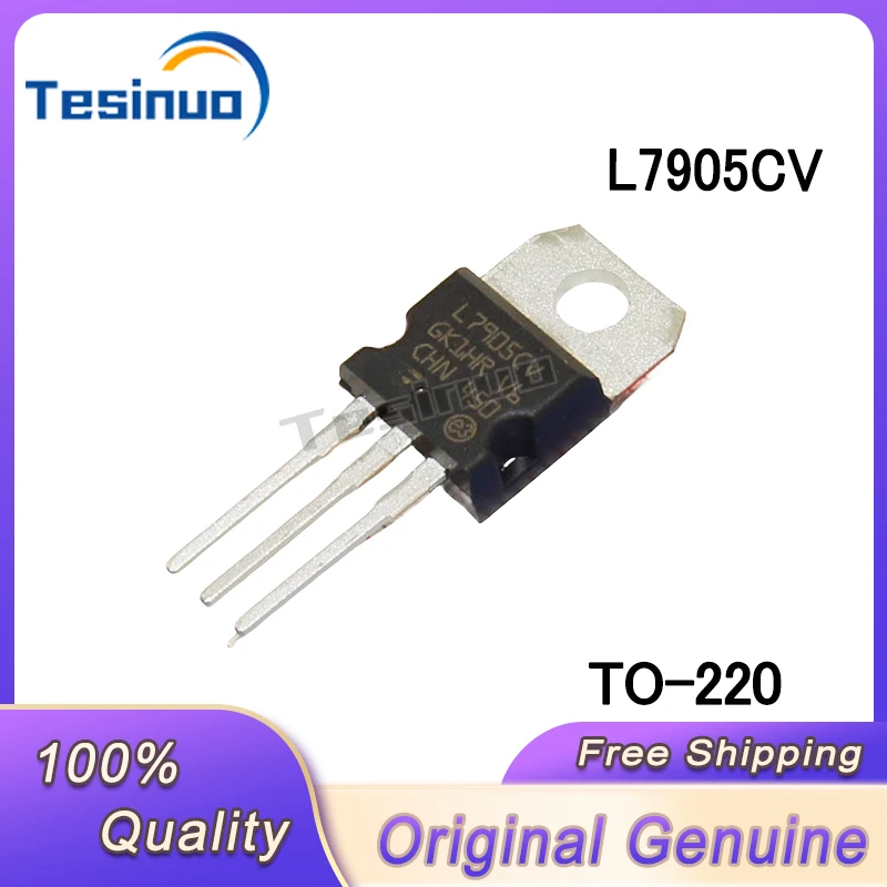 （10/pieces） New L7905CV L7905 TO-220  Three-terminal voltage regulator plug into 5V