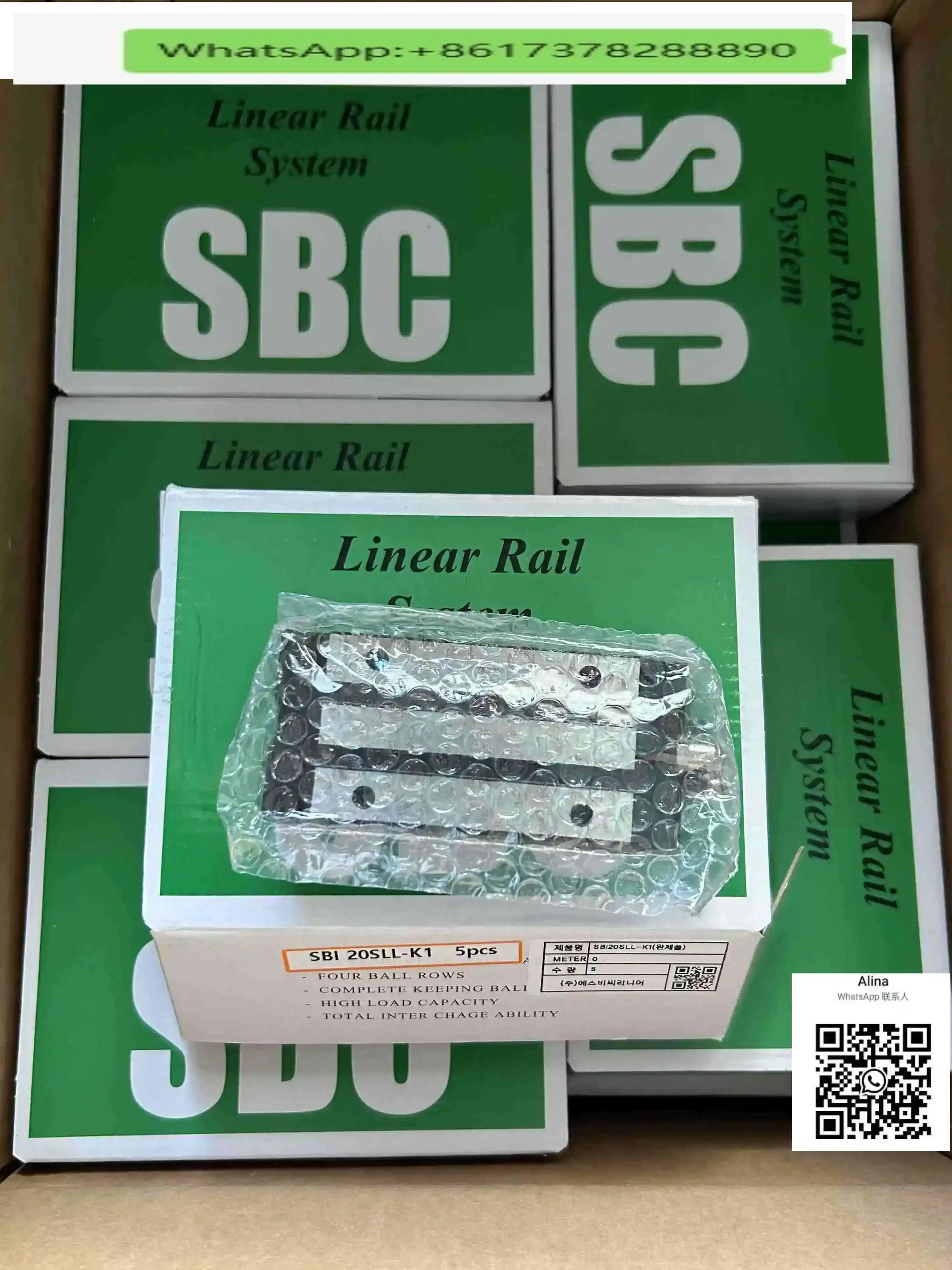 

SBI15 20, 25, 30, 35, 45, 55 65FL FLL SL SLL Корейский слайдер SBC SBG