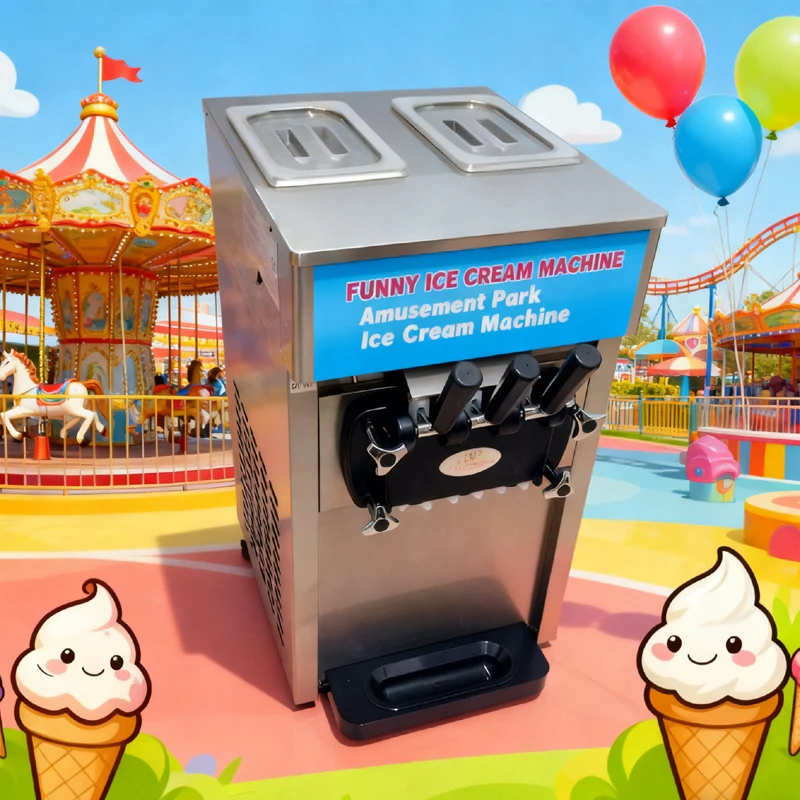 Including Tariffs Fully Automatic Soft Serve Ice Cream Machine Commercial Ice Cream Making Machine Price For Business