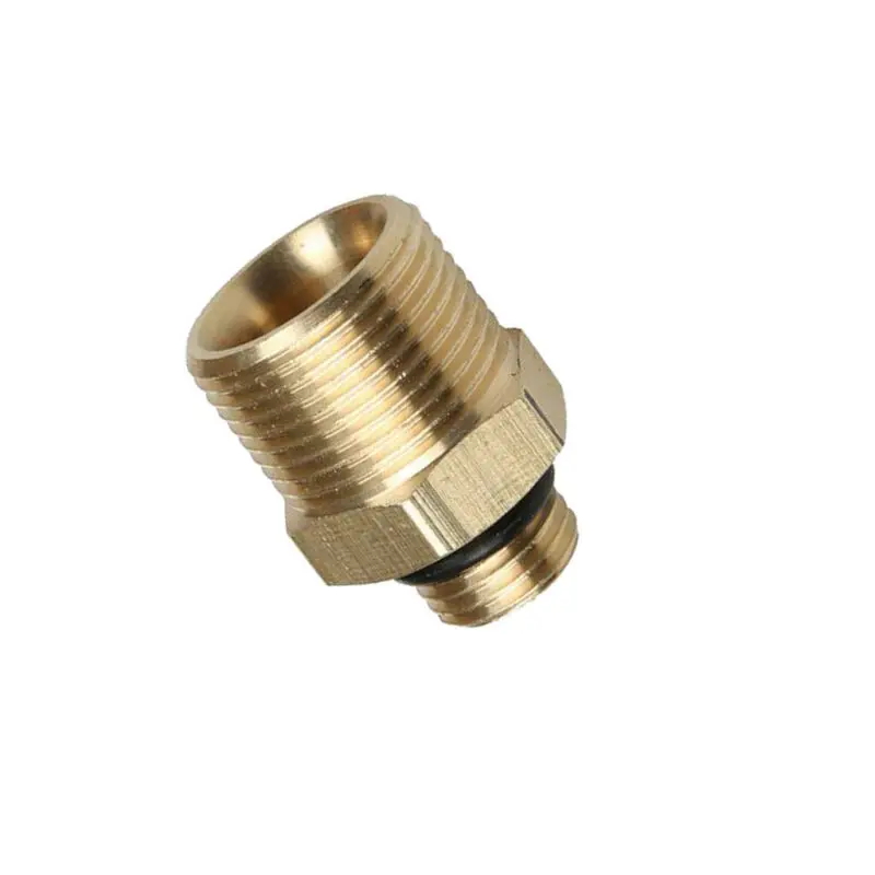 Replacement Washer Connector M22/M14-G1/4'' Nozzle Pressure Cleaner Water outlet Adapter Brass Foam Lance Practical