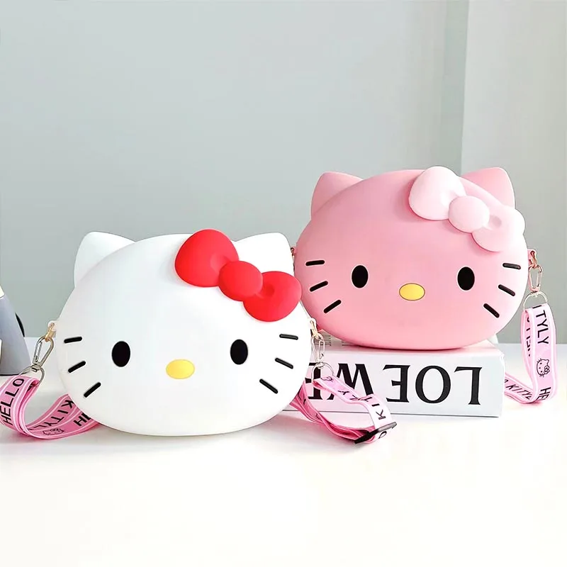 

8pcs/lot Sanrio Kawaii Cat Pencil Case Cute Pencil Box Coin Purse Stationery Pen Bag Stationery School Supplies