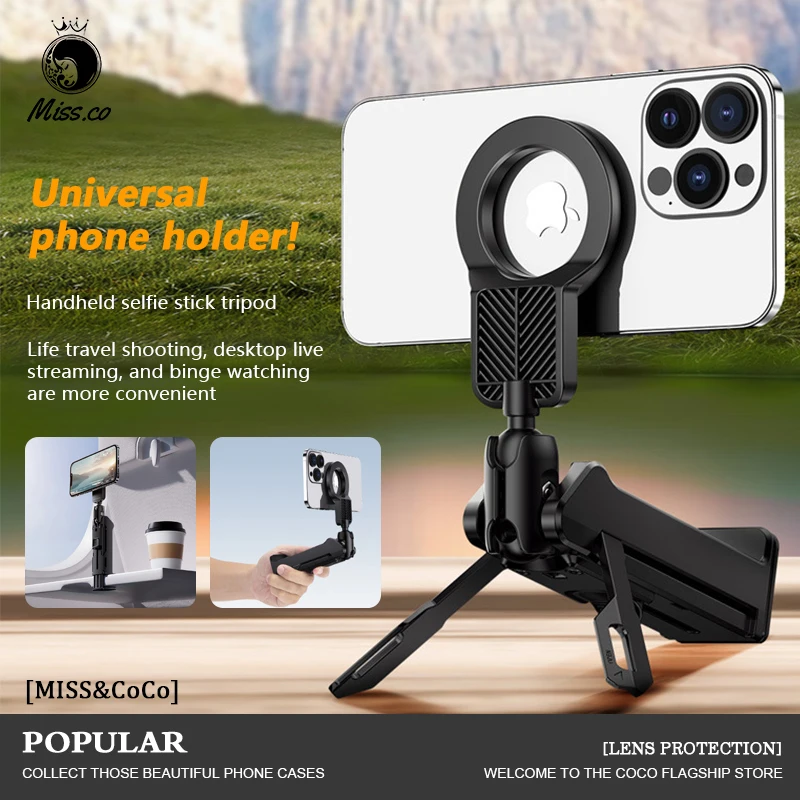 

Airplane Phone Holder Stand Cell Mobile Portable Travel Mount Desk Flight Foldable Rotatable Selfie Holding Train Seat Support