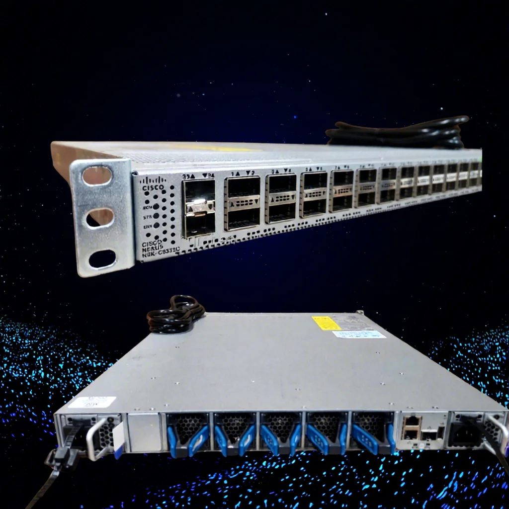 Sealed Original for Nexus 9000 Series Switches 24 Port 40/100G QSFP28 Connectors with POE Function N9K-C9332C Stock