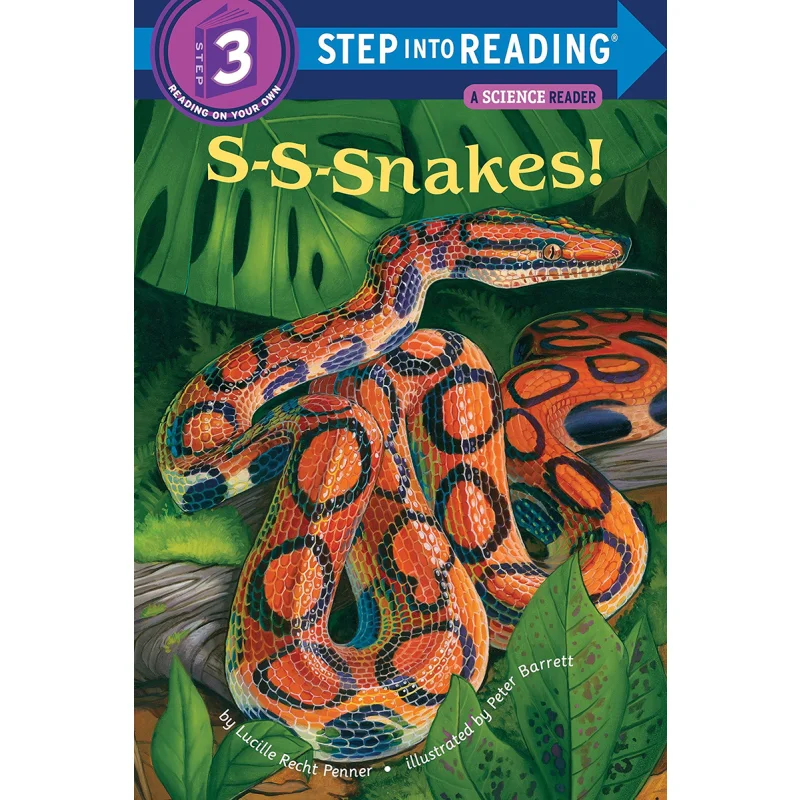 

Понимите в чтениеRStep 3SSSnakes Penner Lucille Recht Random House US 9780679847779 Книга