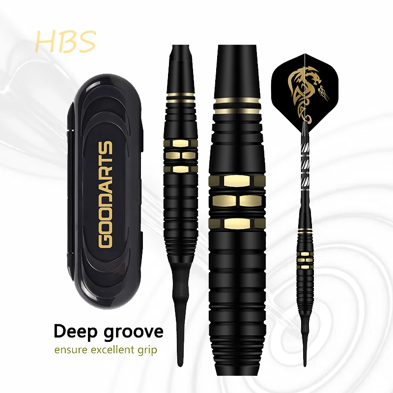 

HBS High quality brass darts professional soft tip darts indoor throwing game electronic darts target