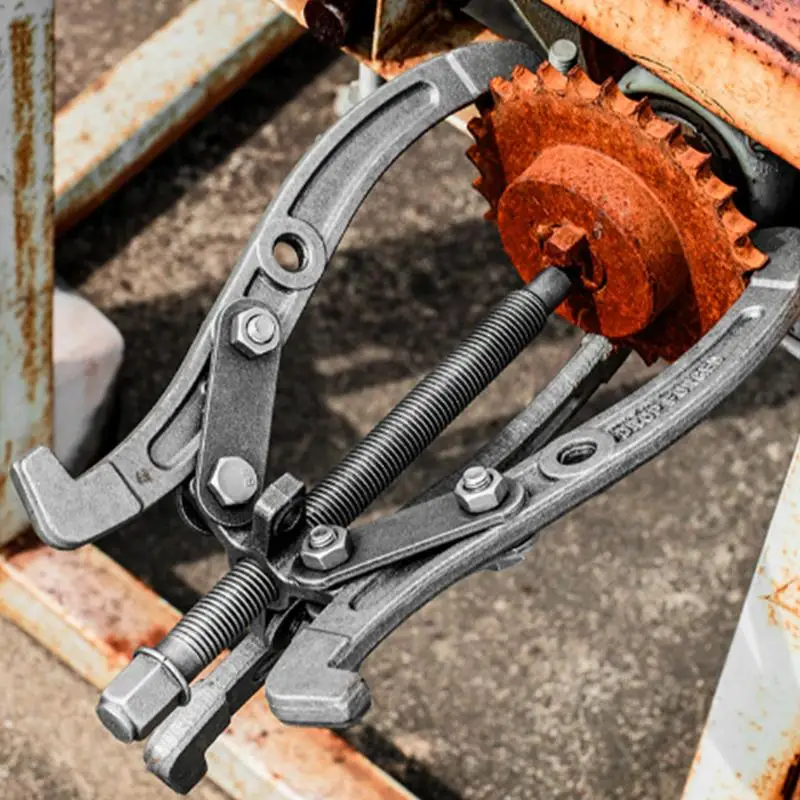 2&3 Jaw Gear Puller Reversible Multifunctional Pulley Bearing Flywheel Removal Tool Kit for Industrial Maintenance