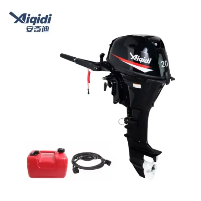 AIQIDI 15HP 20HP Outboard Propulsion -Powered Fishing Boat 4-Stroke Motor Outboard