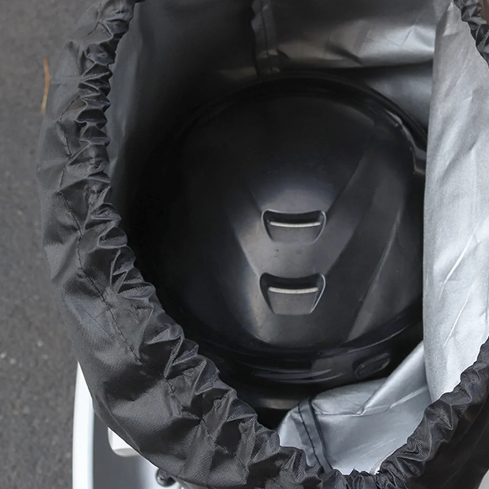 

1pc Bag Drawstring Portable Storage For Bike Ski Snowmobile Hockey Helmets Durable Protective Pouch Travel Sports