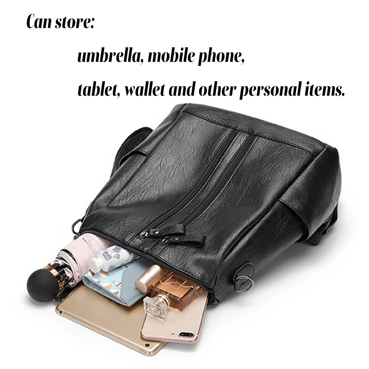 Modischer Freizeitrucksack für Damen, kleine, leichte Reisetasche für den Alltag, für die Uni, den Arbeitsweg, den Outdoor-Bereich, niedliche Alltags-Umhängetasche – Detail 3