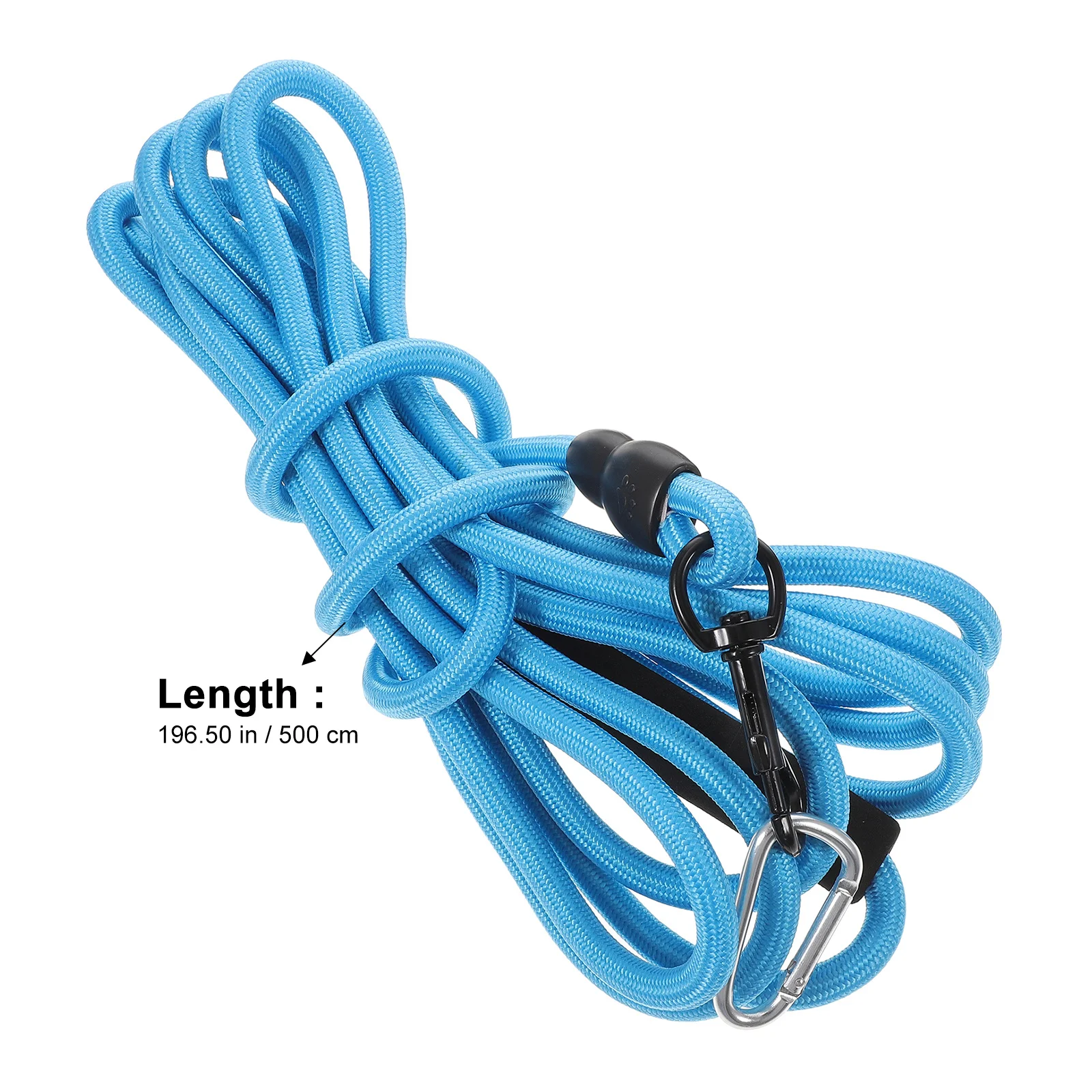 

5 Meter Dog Walking Leash Long Thick High Density Nylon Pet Lead for Outdoor Running Training Resistant Soft Grip