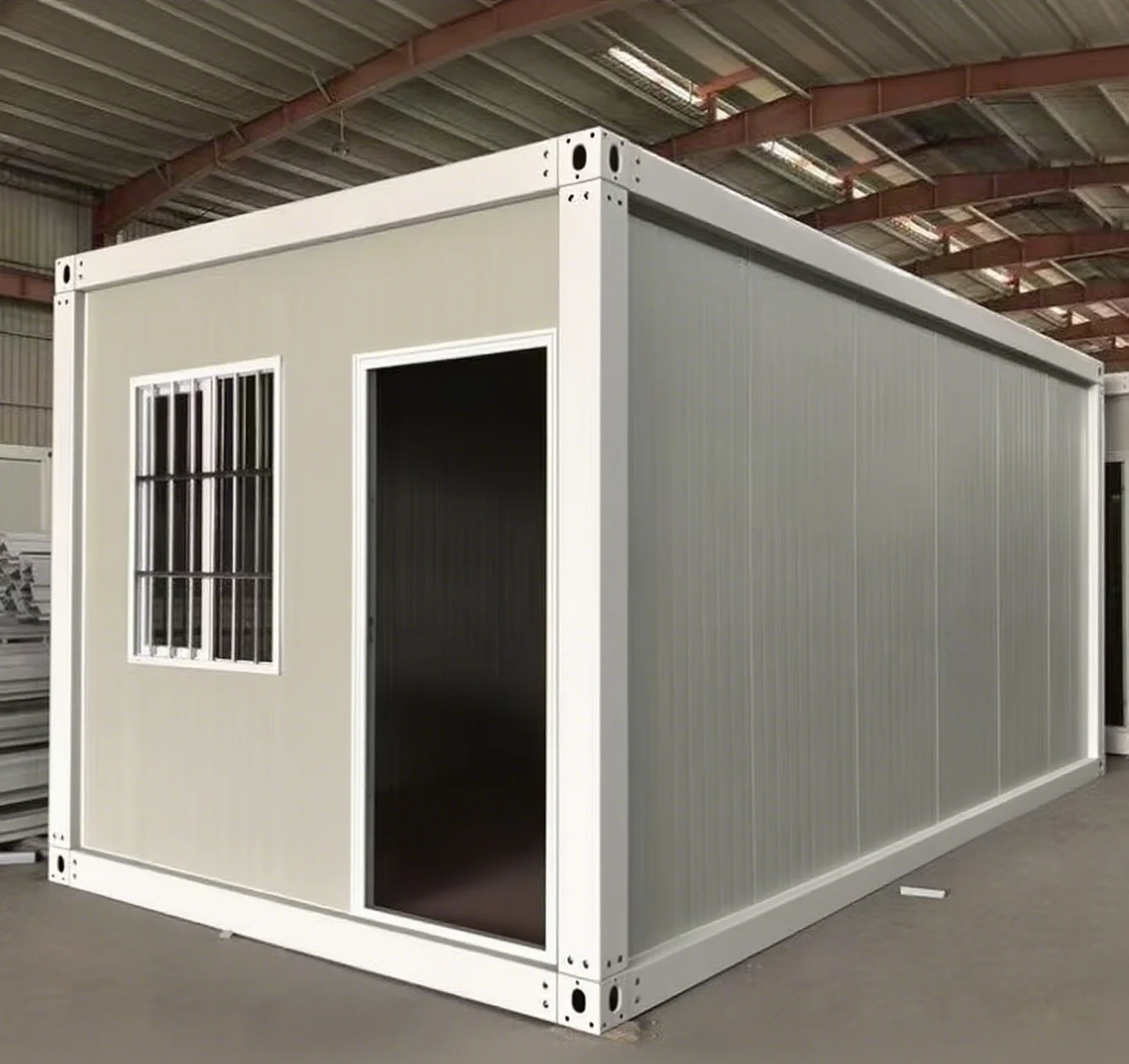 XH 10ft Flat Pack Container House Prefabricated Modular Steel Structure Cheap for Outdoor Office Use