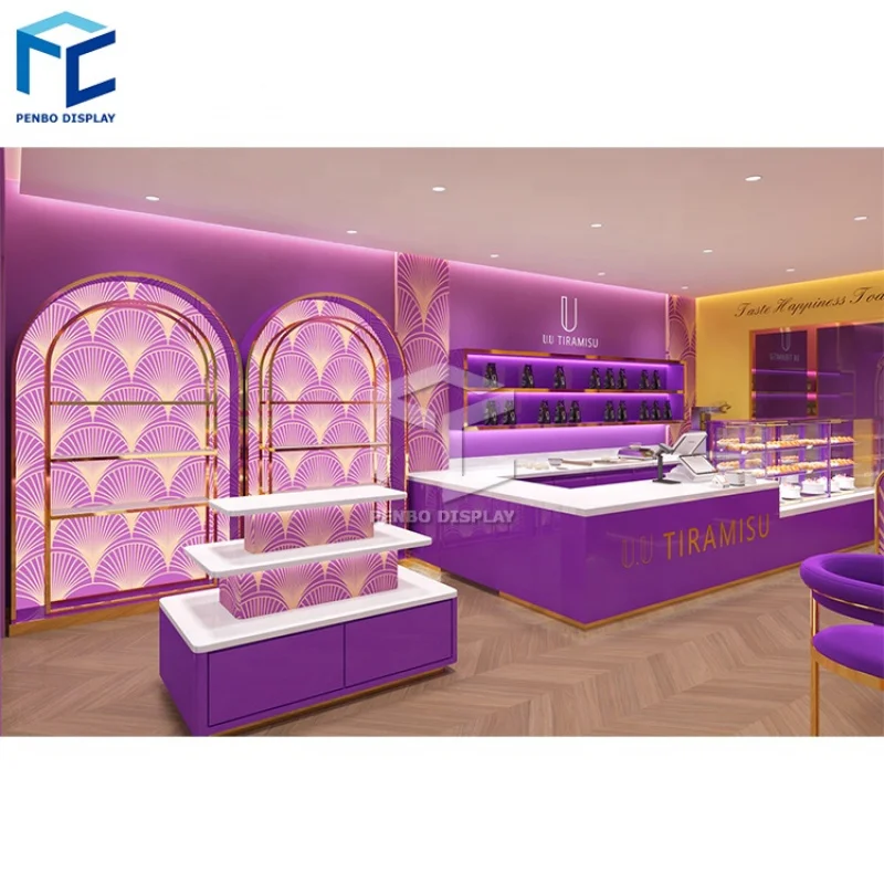 

225 customized High End Candy Stores Supply Candy Shop Interior Design Display Furniture Big Candy Shop Hanging Display Rack