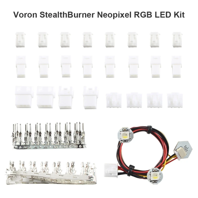 F3KE Extruder LED Panel 3D Printers Extruder Led Light for Voron 2.4 Stealthburners