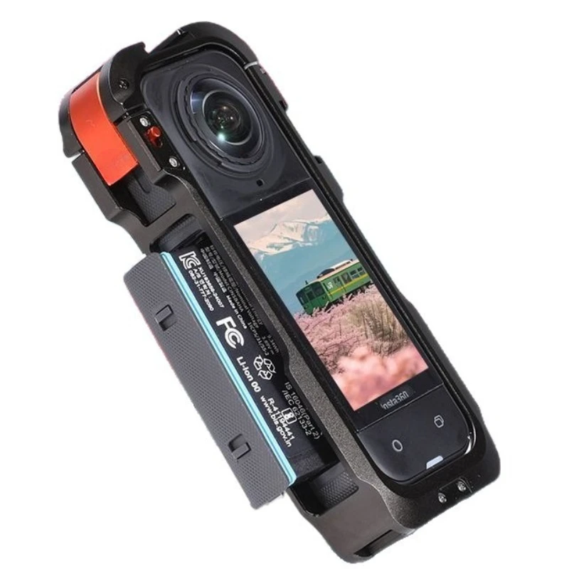 

Suitable for Insta360X5 Rabbit Cage Sports Camera Photography Accessories Metal Protection Frame Expansion Rack