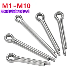 M1 M1.2 M1.5 M2 M2.5 -M10 304 A2 Stainless Steel U Shape Type Spring Cotter Hair Pin Steel Pins Split Clamp Open Elastic