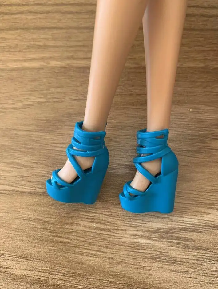 New styles Doll shoes high heel boots accessories flat shoes toy shoes for your 1/6 BB dolls A199