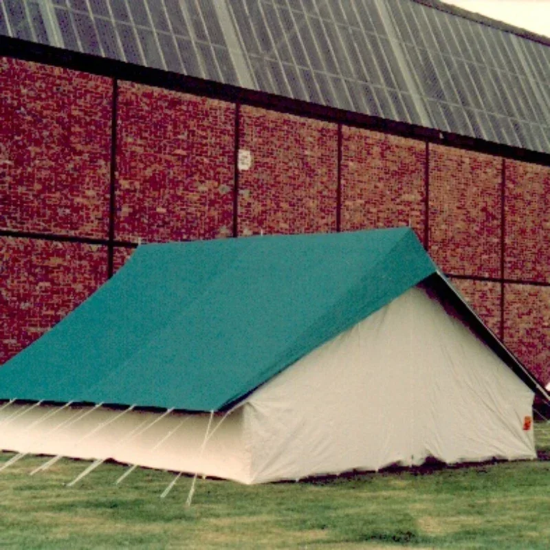 Hot Salesdouble Fly Canvas Patrol Glamping Tent Trade Show Tent