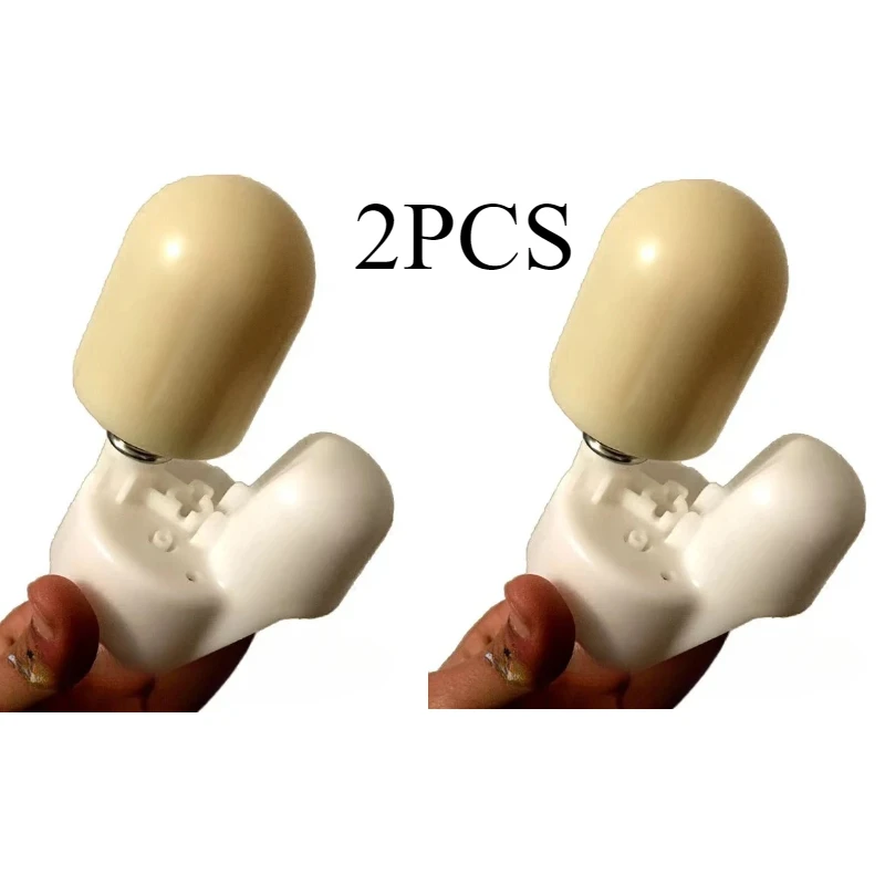 2Pcs Massage Chair Massage Head Backrest Massager Movement Ball Massage Pad Accessories