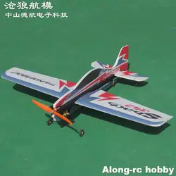 Epp rc飛行機3D飛行機モデル趣味のおもちゃ-1000ミリメートル翼幅sbach 342 Sbach342サンダーボルトF3D飛行機キットセットまたはpnpセット