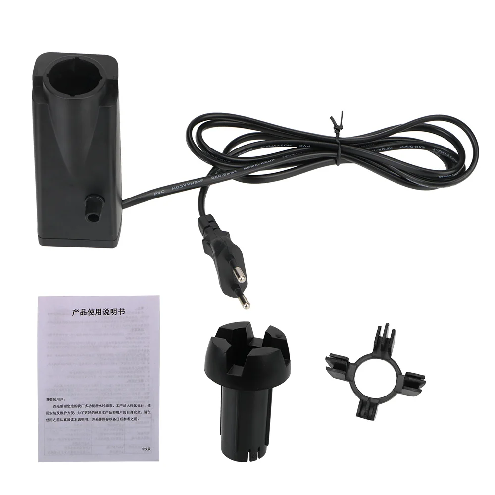 Filter Pump 1 Set For Fish Tank Pond Oxygen Increasing Aquarium Surface Oil Film Remover Fish Tank Water Protein Skimmer