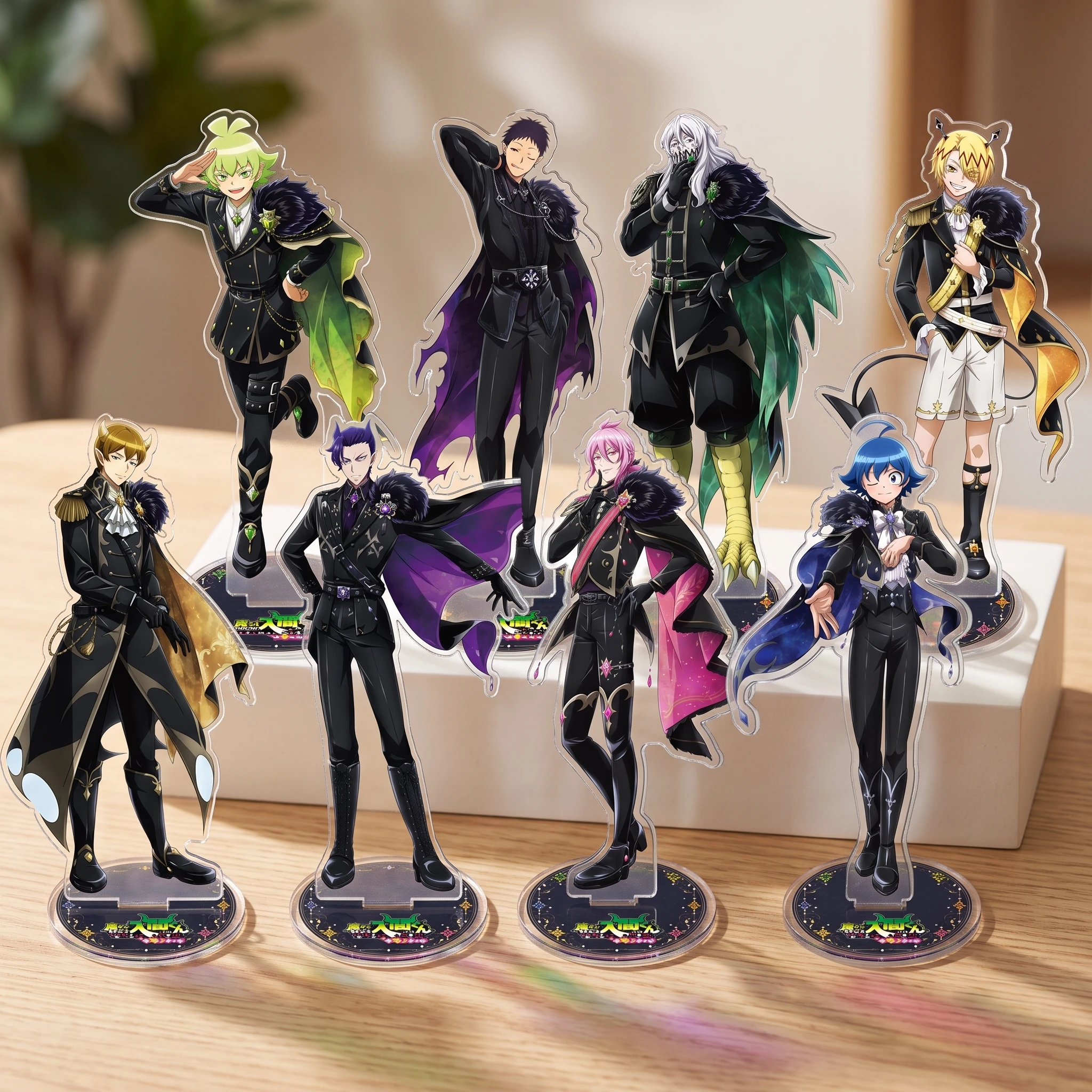 Anime Welcome to Demon School Iruma-kun Acrylic Stand Figure Iruma Asmodeus Kallego Cape Suit Standee Desk Decor Keychain