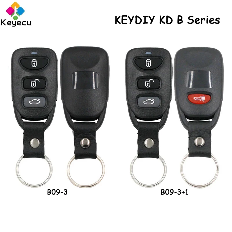 

KEYECU KEYDIY KD B Series B09-3 B09-3+1 for Hyundai for Kia Universal Remote Key for KD-X2 KD900 KD900+ URG200 Key Programmer